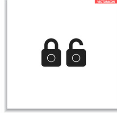 Lock dollar  vector icon  , lorem ipsum Flat design