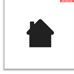House vector icon , lorem ipsum Flat design