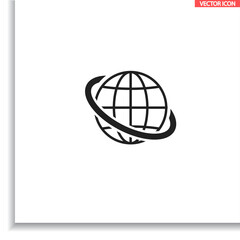 World Vector icon design 10 eps illustration