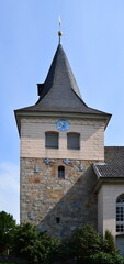 Fototapeta na wymiar Kirche in Ahlden, Niedersachsen