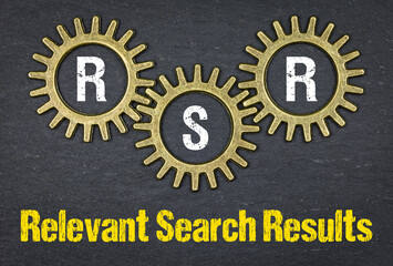 RSR Relevant Search Results - obrazy, fototapety, plakaty