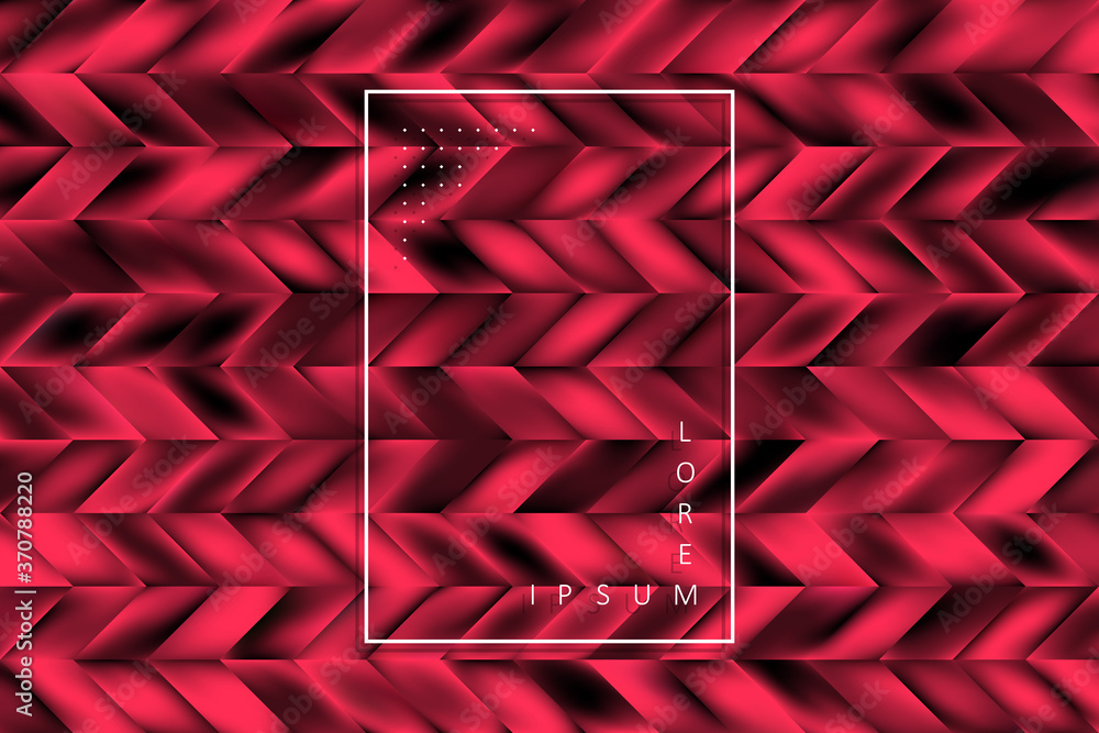 Aufkleber abstract mosaic with unique blurred gradient. modern colorful background with geometric repeated sha