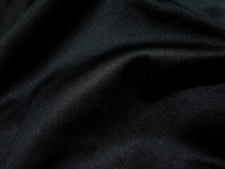 Black and white wave cloth is a beautiful wrinkle texture. luxurious background design
