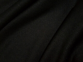 Black and white wave cloth is a beautiful wrinkle texture. luxurious background design