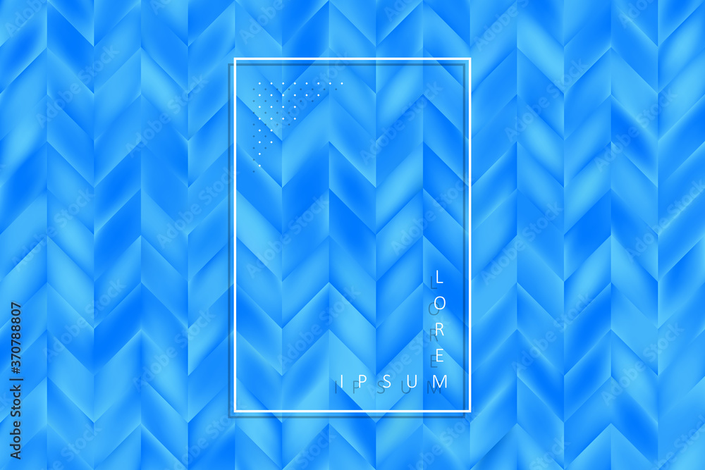 Aufkleber abstract mosaic with unique blurred gradient. modern colorful background with geometric repeated sha