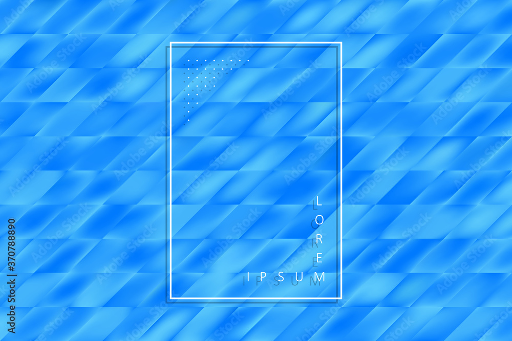 Aufkleber abstract mosaic with unique blurred gradient. modern colorful background with geometric repeated sha