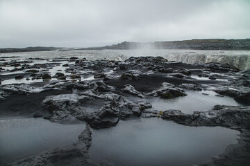 Selfoss Waterfall in the North of Iceland