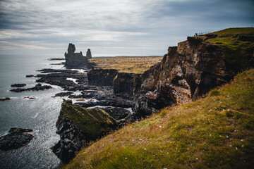 Londrangar in the Snaefellsness Peninsula in Iceland