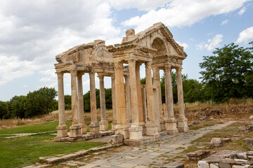 Fototapeta premium Afrodisias Ancient city. (Aphrodisias). The common name of many ancient cities dedicated to the goddess Aphrodite. The most famous of cities called Aphrodisias. Karacasu - Aydın, TURKEY