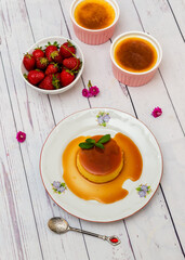 Custard creme caramel