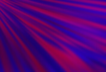 Dark Purple vector backdrop with long lines.