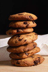 close up view of cookies