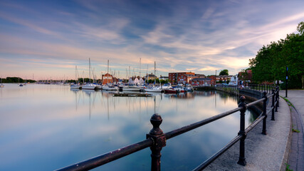 Fareham Old Town Quay, Hampshire, UK