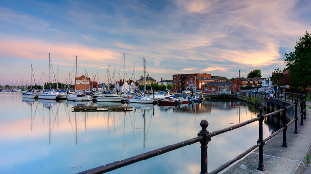 Fareham Old Town Quay, Hampshire, UK