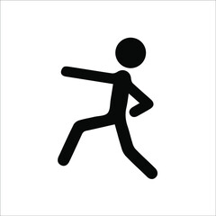 Sport icon set. Fitness and health vector collection.