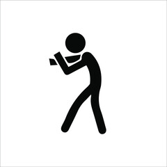 Sport icon set. Fitness and health vector collection.