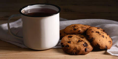 tea with cookies
