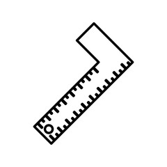 rule tool line style icon