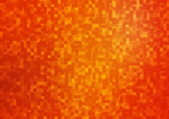 Light Orange vector pattern in square style.