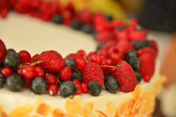 Beautiful flavors of sweet fruit