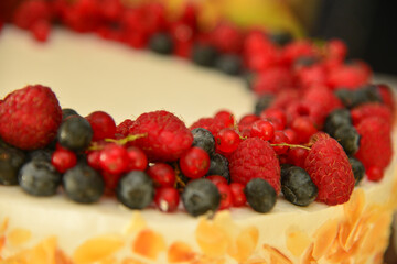 Beautiful flavors of sweet fruit