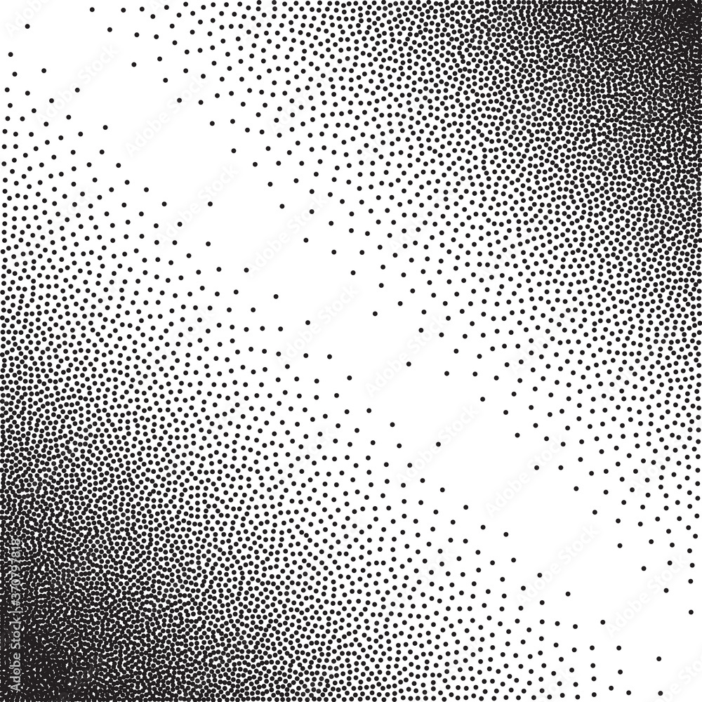 Aufkleber stochastic raster halftone gradient print