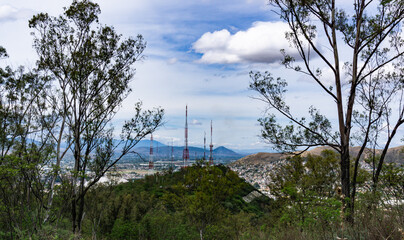 El cerro del Fortín en Oaxaca