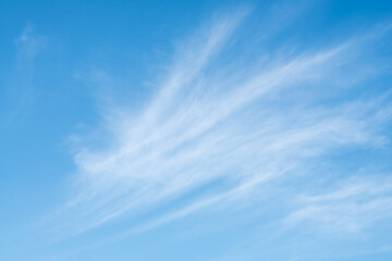 Naklejka na ściany i meble Cloud and blue sky background