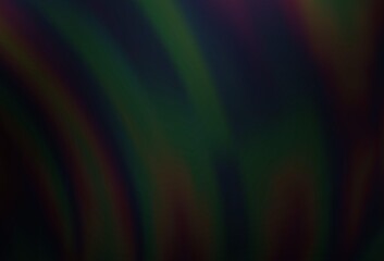 Fototapeta premium Dark Silver, Gray vector template with bent lines.