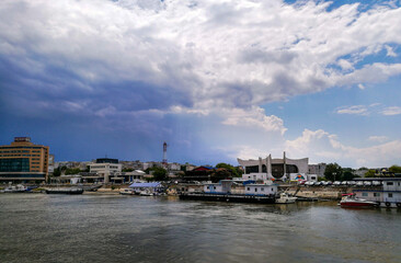 The Danube Delta. Sulina Arm.