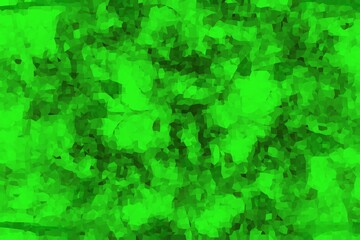 Green grunge texture from polygons. Abstract background for design and decoration.