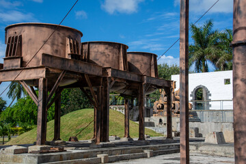 Fototapeta na wymiar Old sugar factory in Mauritius