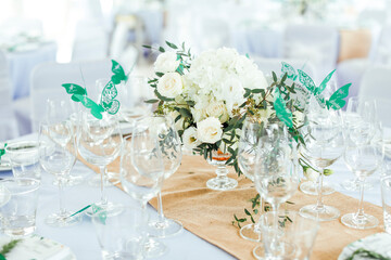 Dinner set up