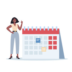 Businees character do planning concept. Idea of business plan