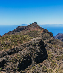 Paisaje natural de la isla de Tenerife (España)