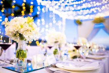 Dinner set up