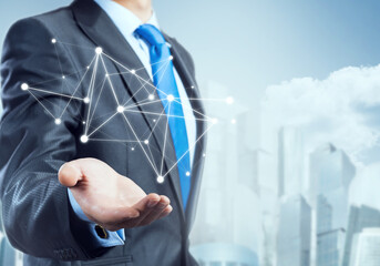 Presenting connection and interaction concept