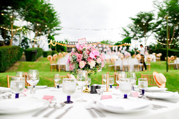 Dinner set up