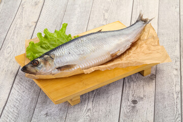 Salted herring fish
