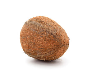 One ripe coconut.
