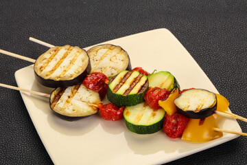 Vegan Vegetable skewer