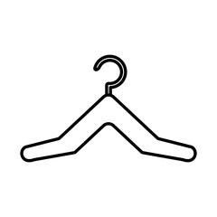 clothespin wire line style icon