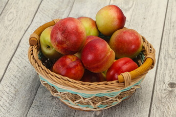 Sweet tasty fresh ripe apricots
