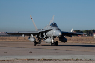 Avión de combate F-18 Hornet