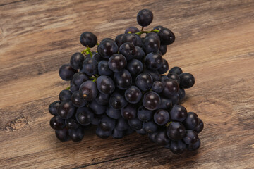Fresh ripe sweet red grape