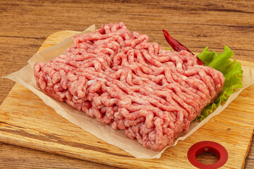 Minced meat - pork and beef