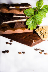 chocolate and mint