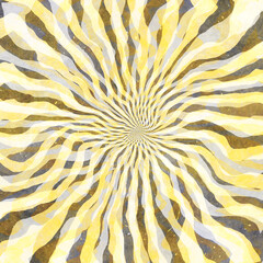 Sunburst abstract retro old background.Vintage design texture.