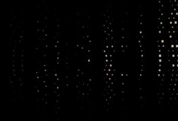 Dark Black vector cover in polygonal style.