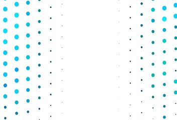 Light Blue, Green vector backdrop with dots.